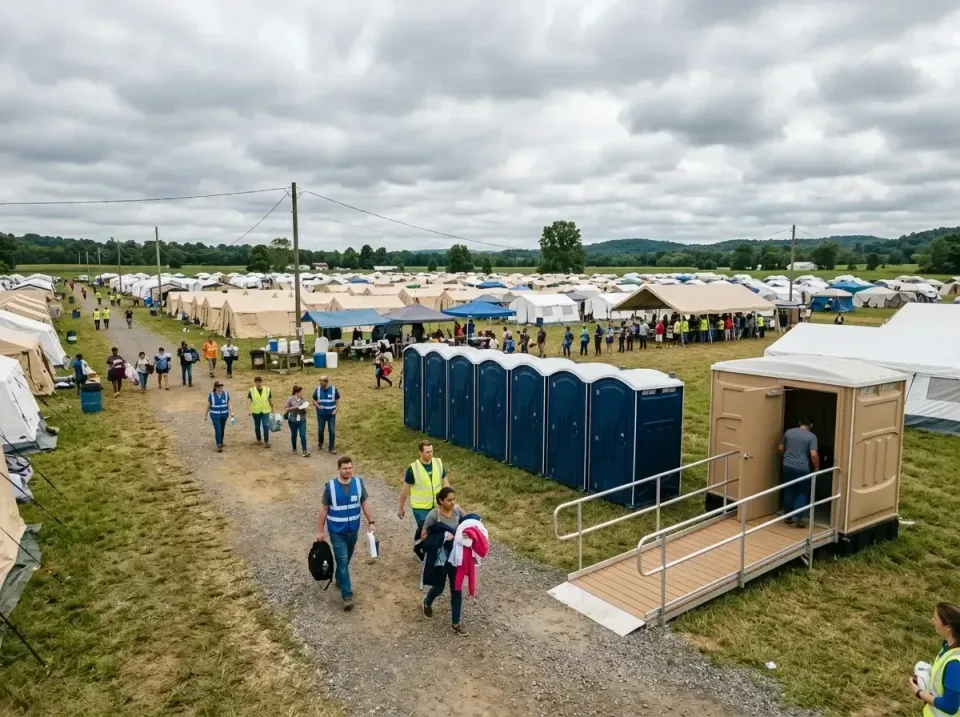disaster-relief-camp-restrooms-010 — frequently asked questions, Dumpster & Portable Bathrooms Rental in Sinton, TX